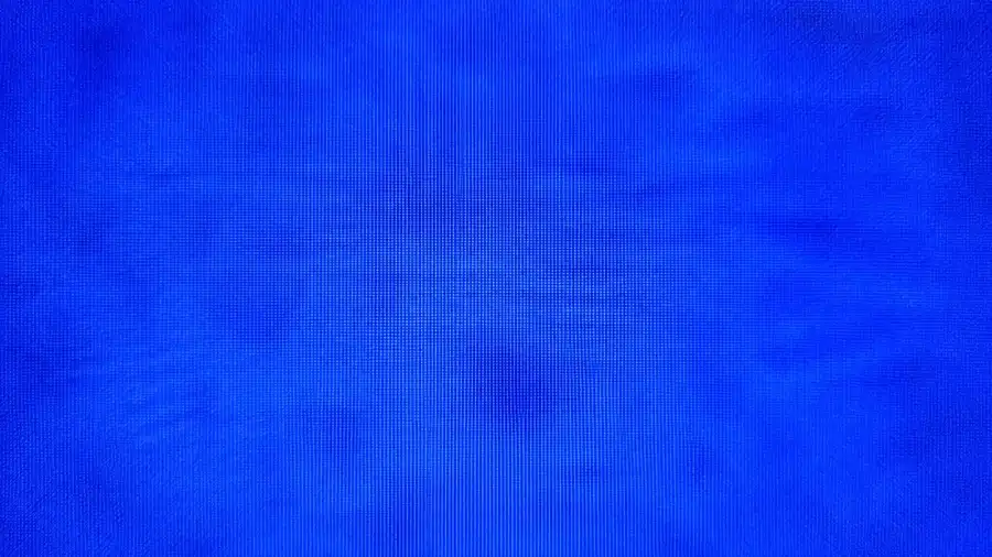An even blue view with no particles on the filter membrane