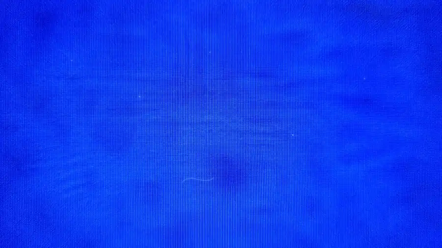 A couple of faint bright points low on the filter membrane